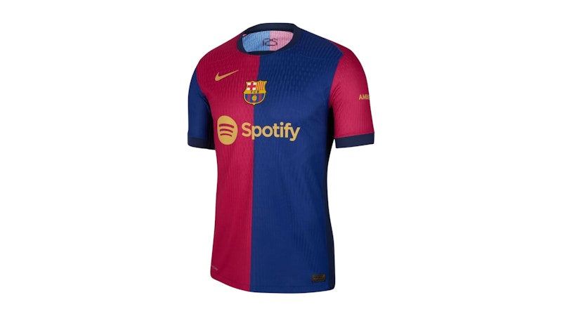 Nike FC Barcelona 2024/25 Match Home Authentic Jersey Deep Royal Blue/Noble Red/Midnight Navy/Club Gold