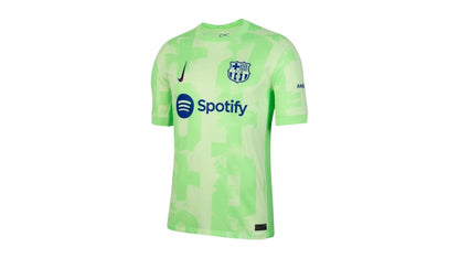 Nike F.C. Barcelona 2024/25 Stadium Third Replica Jersey Barely Volt/Barely Volt/Lime Blast/Old Royal