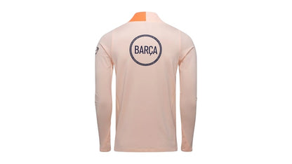 Nike FC Barcelona Strike Third Total 90 Knit Drill Top Crimson Tint/Bright Mango/Midnight Navy