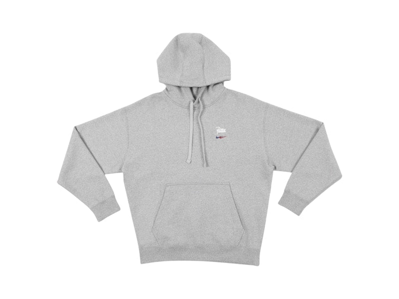 Nike FC Barcelona x Patta Solo Swoosh Hoodie Grey