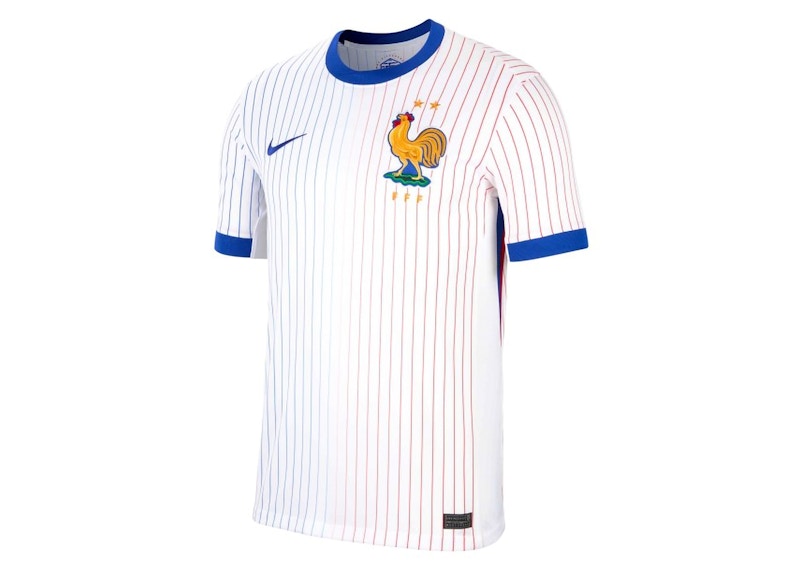 Nike FFF 2024/25 Match Away ADV Authentic Jersey White/Bright Blue/University Red/Bright Blue