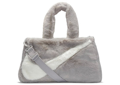 Nike Faux Fur Tote Bag Light Iron Oar