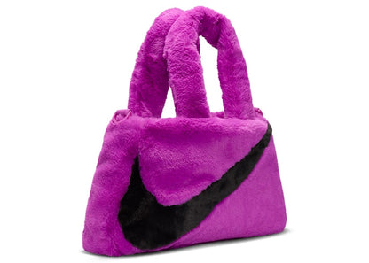 Nike Faux Fur Tote Bag Vivid Purple