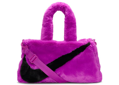 Nike Faux Fur Tote Bag Vivid Purple