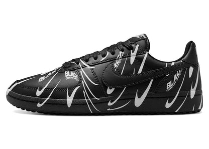 Nike Field General '82 BLACK Comme des Garçons Black White All-Over Print (Women's)