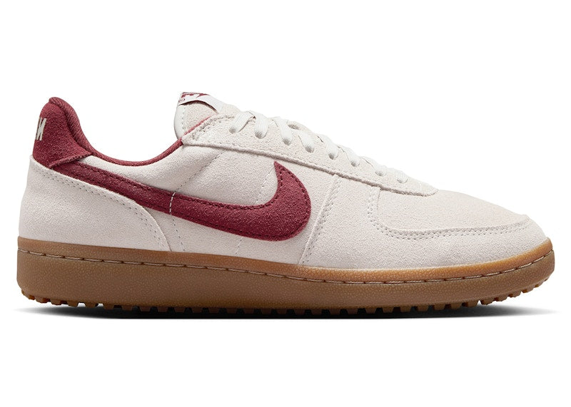 Nike Field General Suede Light Bone Dark Team Red (Women's)