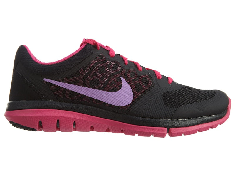 Nike Flex 2015 Rn Msl Black Fuchsia Glow-Pink Flow-Pink Glow (Women's)