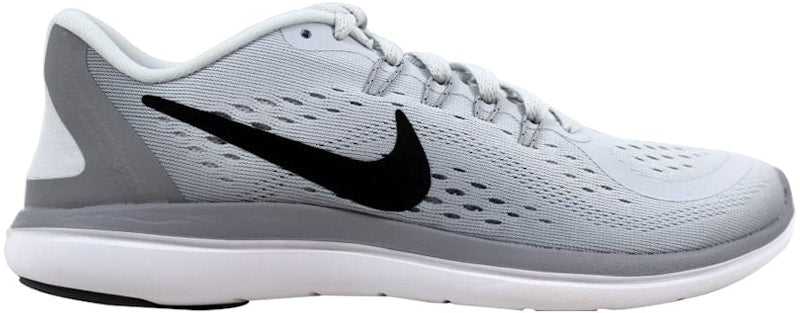 Nike Flex 2017 RN Pure Platinum/Black-Wolf Grey (Women's)