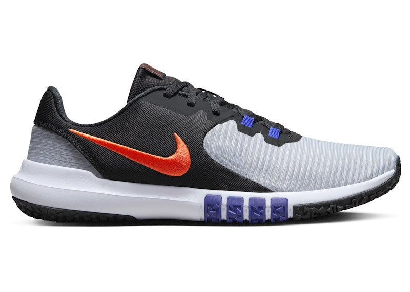 Nike Flex Control 4 Wolf Grey Black Racer Blue Team Orange