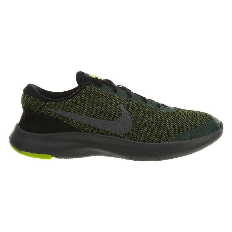 Nike Flex Experience Rn 7 Black Metallic Dark Grey-Volt