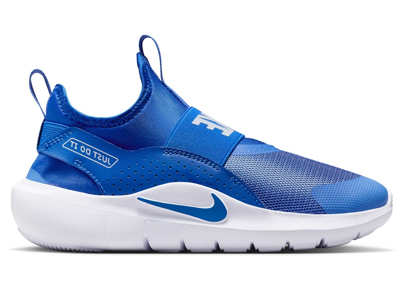 Nike Flex Runner 4 Comet Blue Football Grey White Game Royal (GS)