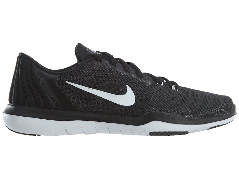 Nike Flex Supreme Tr 5 Black White-Pure Platinum (Women's)