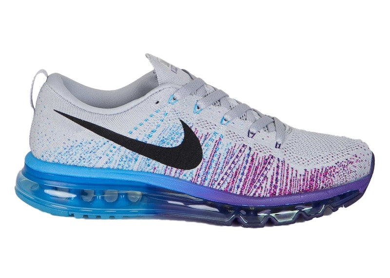 Nike Flyknit Air Max Purple Vivid Blue