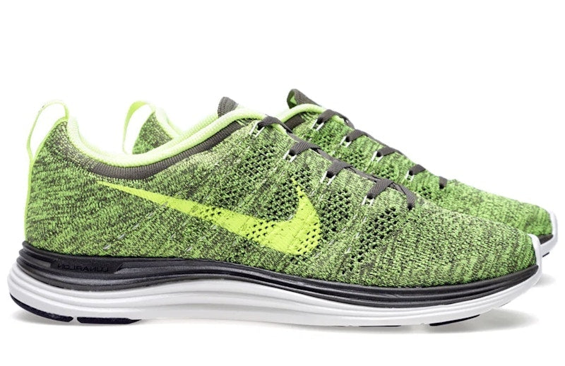Nike Flyknit Lunar1+ Tarp Green Volt