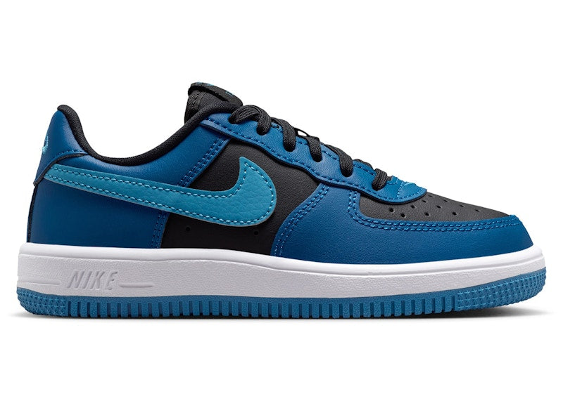 Nike Force 1 Low Black Court Blue (PS)