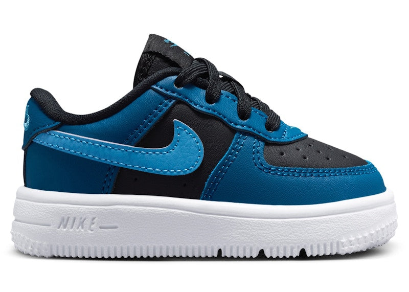 Nike Force 1 Low Black Court Blue (TD)