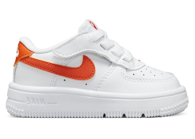 Nike Force 1 Low EasyOn White Safety Orange (I)