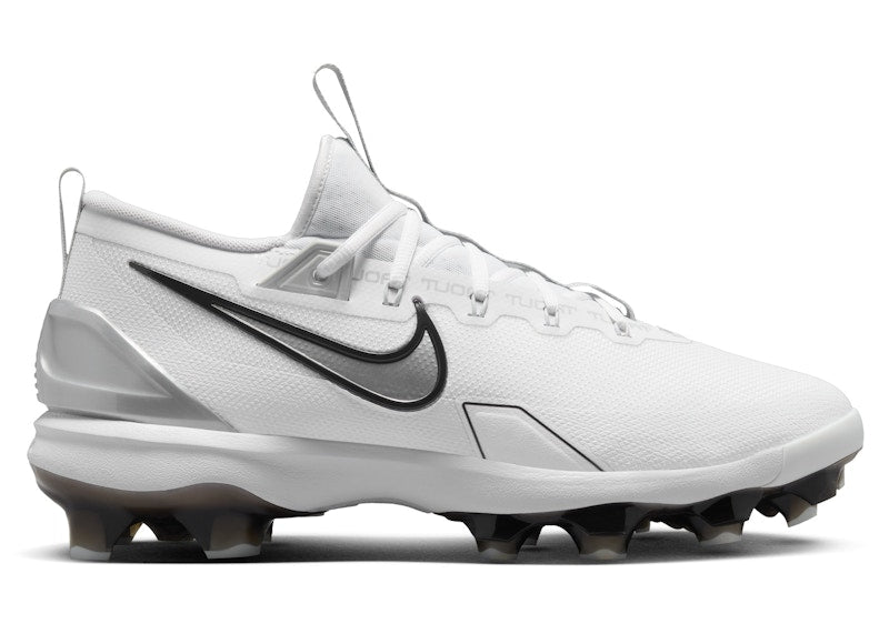 Nike Force Trout 9 Elite MCS White Black Pure Platinum Metallic Silver