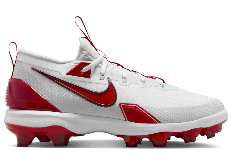 Nike Force Trout 9 Elite MCS White Pure Platinum Team Red University Red