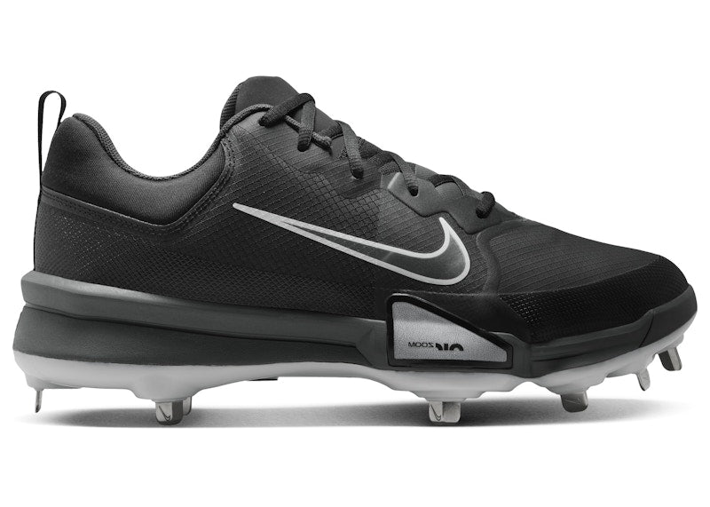 Nike Force Zoom Trout 9 Pro Black Anthracite White Metallic Silver