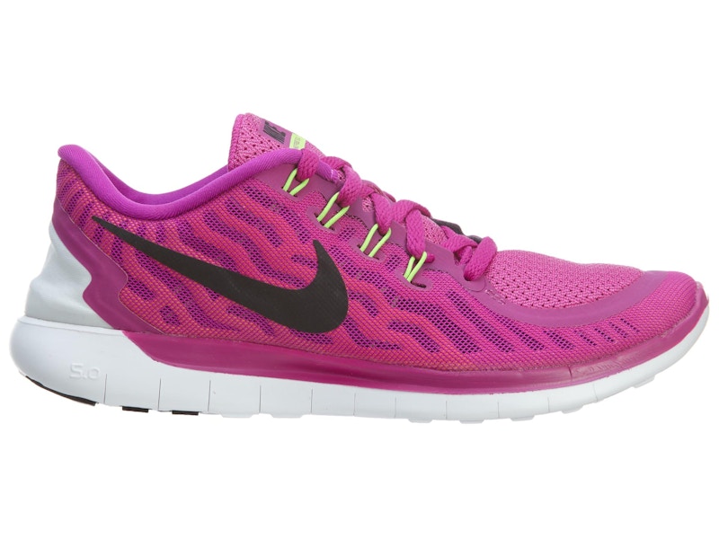 Nike Free 5.0 Fuchsia Flash Black-Pink Pow-Hot Lava (Women's)