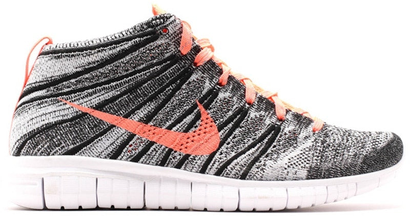 Nike Free Flyknit Chukka Black Mango (Women's)