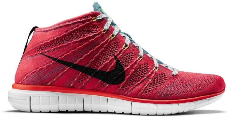 Nike Free Flyknit Chukka Bright Crimson