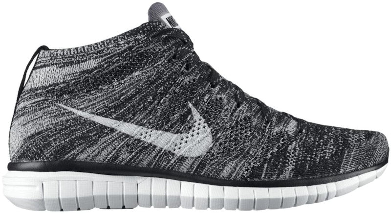Nike Free Flyknit Chukka Dark Grey Platinum