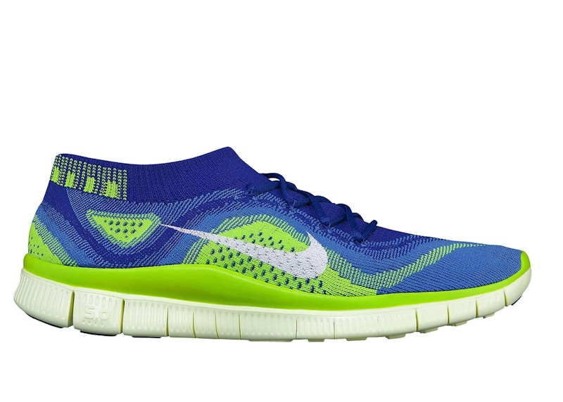 Nike Free Flyknit Game Royal Electric Green (Women's)
