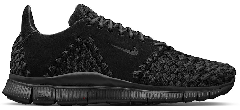 Nike Free Inneva Woven 2 Triple Black Suede