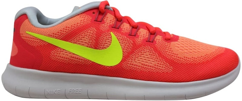 Nike Free RN 2017 Sunset Glow/Volt-Hot Punch (Women's)