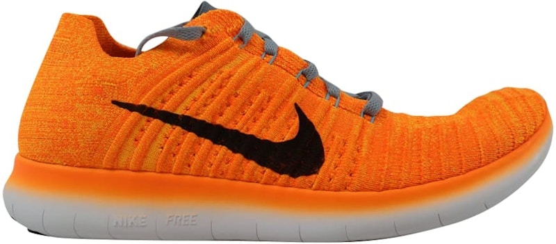 Nike Free RN Flyknit Laser Orange/Black-Gamma Blue-Cool Grey (Women's)