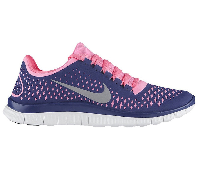 Nike Free Run 3.0 V4 Deep Royal Blue Pink (Women's)