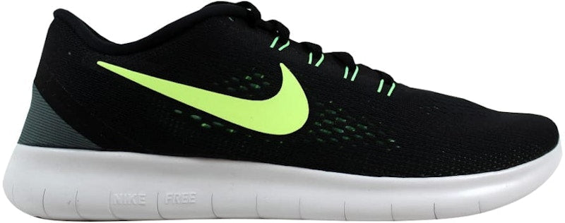 Nike Free Run Black/Ghost Green-Hasta