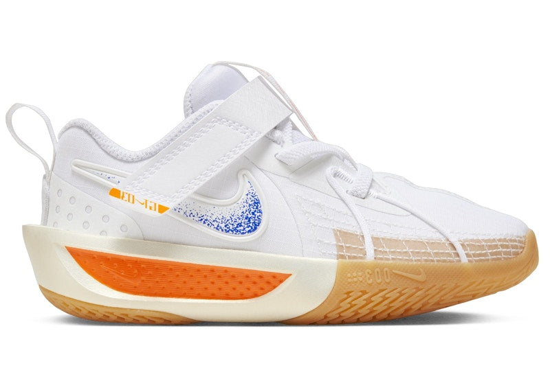 Nike GT Cut 3 Blueprint White Coconut Milk Gum Yellow Racer Blue (PS)