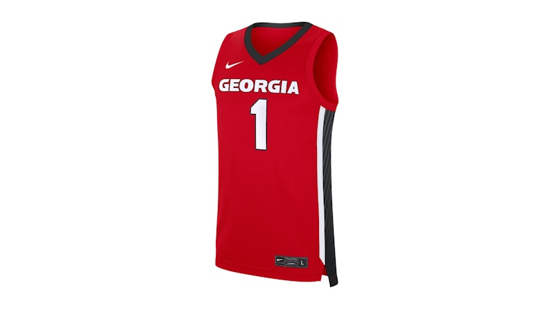 Nike Georgia Bulldogs Replica College Basketball Jersey University Red