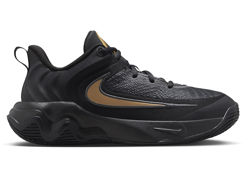 Nike Giannis Immortality 4 Black Metallic Gold (GS)