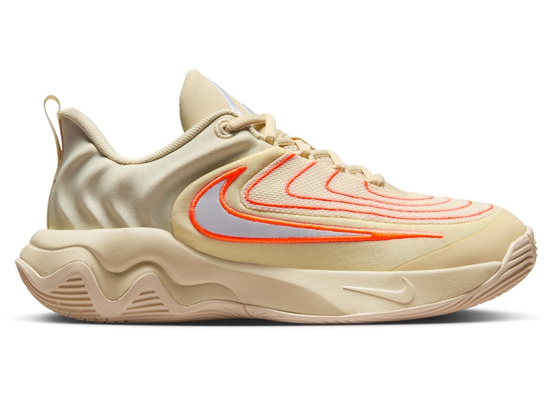 Nike Giannis Immortality 4 Light Khaki Alabaster Total Orange White (GS)
