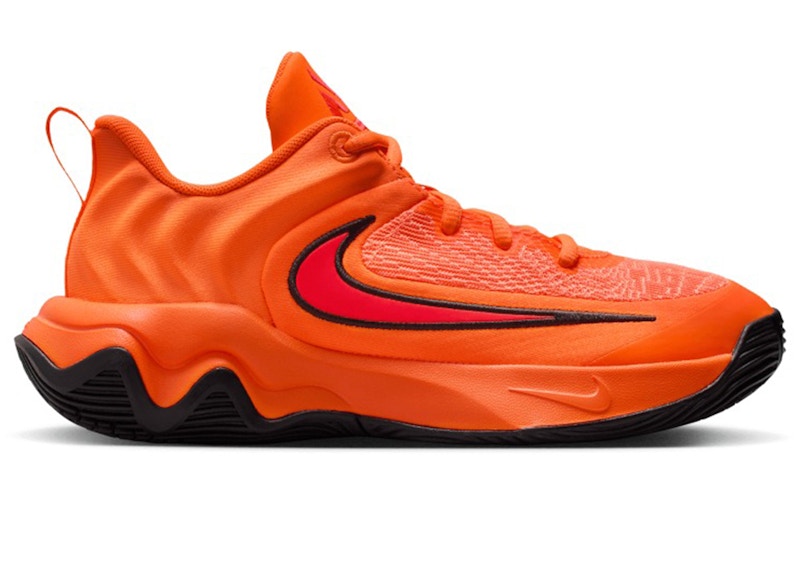 Nike Giannis Immortality 4 Total Orange Black Bright Crimson (GS)