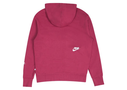 Nike Giannis Oversized Basketball Pullover Hoodie Pink