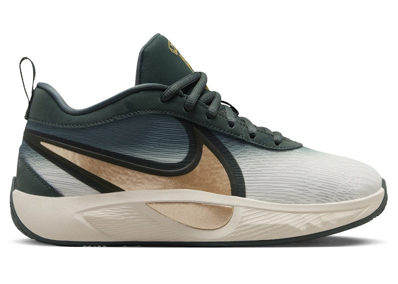 Nike Giannis Zoom Freak 6 Vintage Green Pale Ivory Metallic Gold (GS)