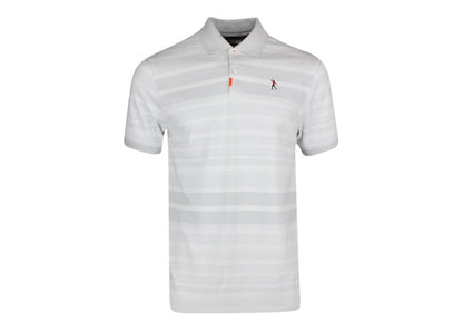 Nike Golf Tiger Woods Heritage Slim fit Polo Photon Dust/White