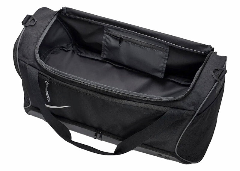 Nike Hoops Elite 57L Duffel Bag Black/Iron Grey/Metallic Silver
