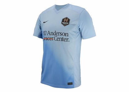 Nike Houston Dash 2024 Stadium Secondary Replica Jersey Psychic Blue