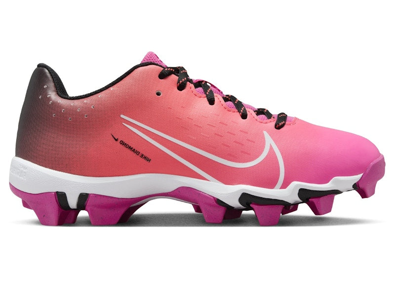 Nike Hyperdiamond 4 Keystone Laser Fuchsia Hot Punch Black White (GS)