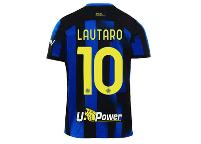 Nike Inter FC Barella Home Stadium Jersey 2023/24 Limited Edition Air Max Dn Jersey Blue