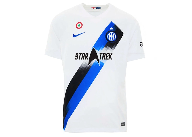 Nike Inter Milan Away Stadium 2023/24 Star Trek Special Edition Jersey White