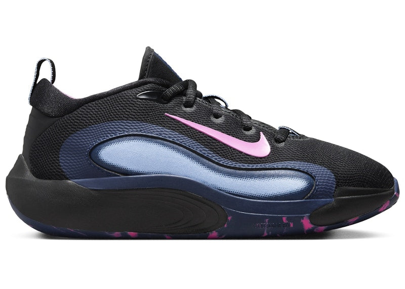 Nike IsoFly Black Midnight Navy Aluminum Playful Pink (GS)