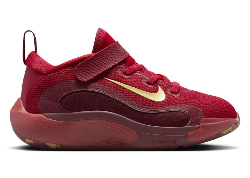 Nike IsoFly Team Red Gym Red Dark Team Red Metallic Gold (PS)