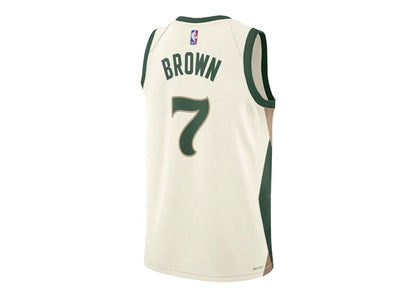 Nike Jaylen Brown NBA Boston Celtics Jersey White/Green